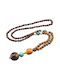 Nepal Buddha Mala Colier cu Perle