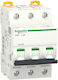 Schneider Electric Automatic Circuit Breaker 3A Triple-pole AC A9F94303