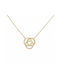 Necklace Geometric from Gold Plated Silver