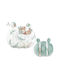 MimiNu Baby Sleep Pillow Minky Cold Mint 23x30cm