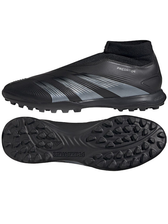 Adidas High Football Shoes TF with Molded Cleats Black