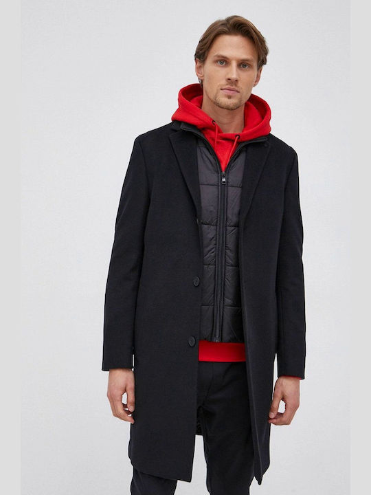 Calvin Klein Men's Coat Black