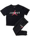 Kids' Set with Leggings Summer 2pcs Black