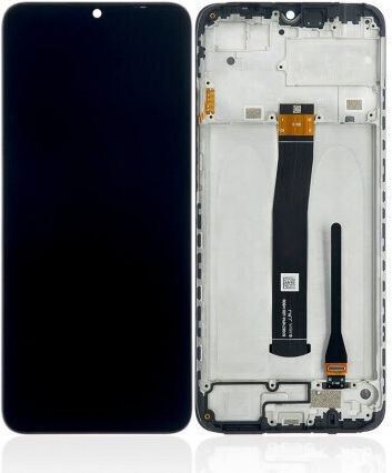 Οθόνη με Μηχανισμό Αφής και Πλαίσιο για Xiaomi Redmi 10C, Poco C40 (Μαύρο)