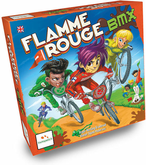 Настолна игра Flamme Rouge BMX за 2-4 играчи 6+ години (EN) Lautapelit