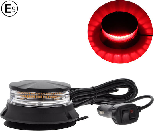 Notfall-Autolichter LED 12V 10,8cm mit Roter Beleuchtung