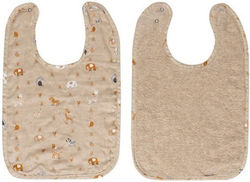 Bebejou Lätzchen Stoff Beige 2Stück Bebejou Lätzchen Stoff Beige 2Stück
