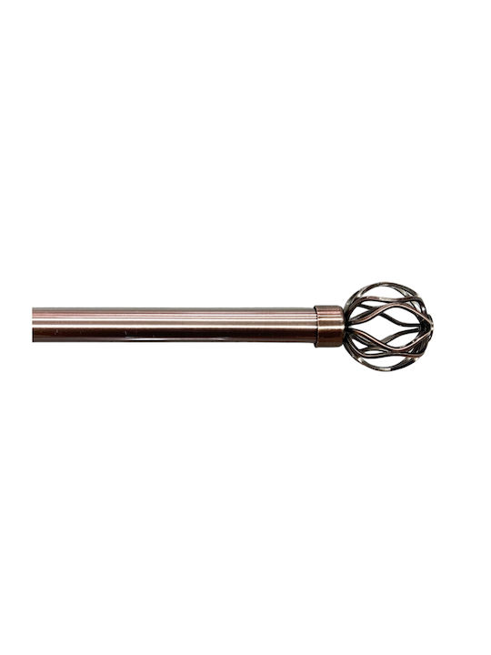 My Home Luxury Metallic Curtain Pole Single Φ28...