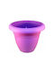 Topf Kunststoff Purple 19x19cm.
