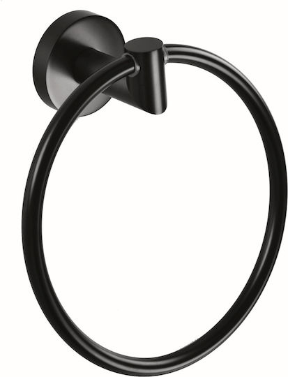 Bemeta Bemeta Връзка Баня Единичен с винтове ​6.5x6.5см Inox Черен