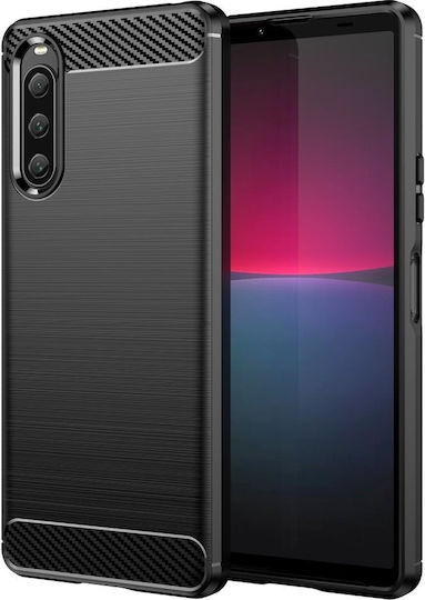 Back Cover Plastic / Silicon Negru (Xperia 10 V)