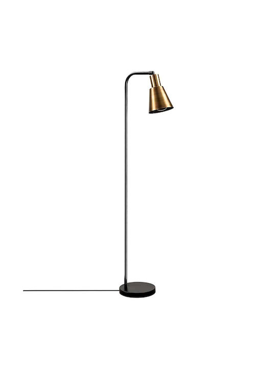 Opviq Stehlampe H120xB30cm. mit Fassung für Lampe E27 Schwarz