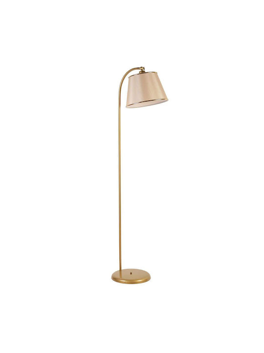 Opviq Floor Lamp H154xW30cm. with Socket for Bulb E27 Yellow