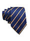 Herren Krawatte Gedruckt in Blau Farbe