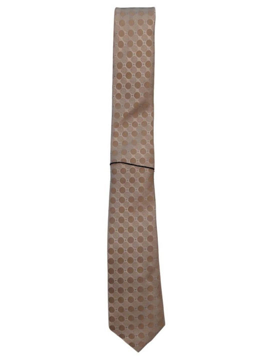 19V69 Herren Krawatten Set in Beige Farbe