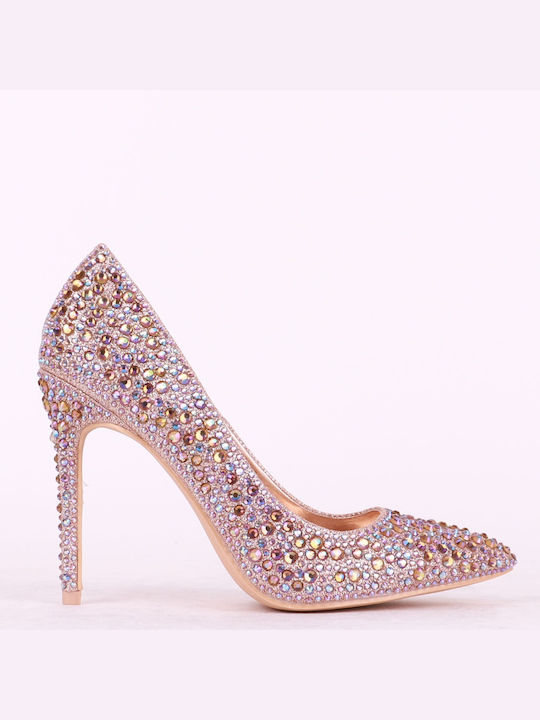 Diamantique Pink Heels