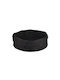 Dianomiki Bread Box Fabric Black 20x15x14cm