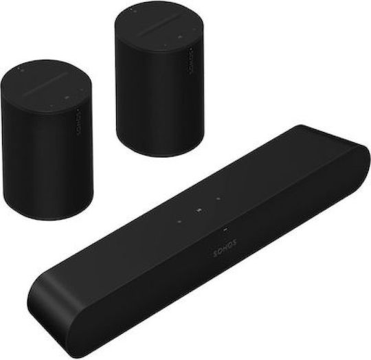 Sonos Σετ Ηχείων Home Cinema 5.0 Era 100 Surround Set with Ray Black
