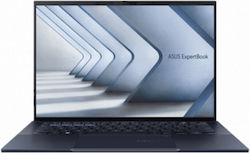 Asus Expertbook B9 B9403CVA-KM0096X 14" OLED (i7-1365U/32GB/2TB SSD/Fără OS) Star Black (Tastatură US)