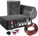 Soundsystem 2 AV340 + ODS40B 100.015 + Verkabelungen 100W mit Digitale Medien Player und Bluetooth