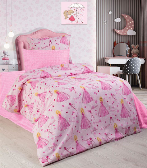 Dimcol Set Einzeln Princess Pink 160x240cm