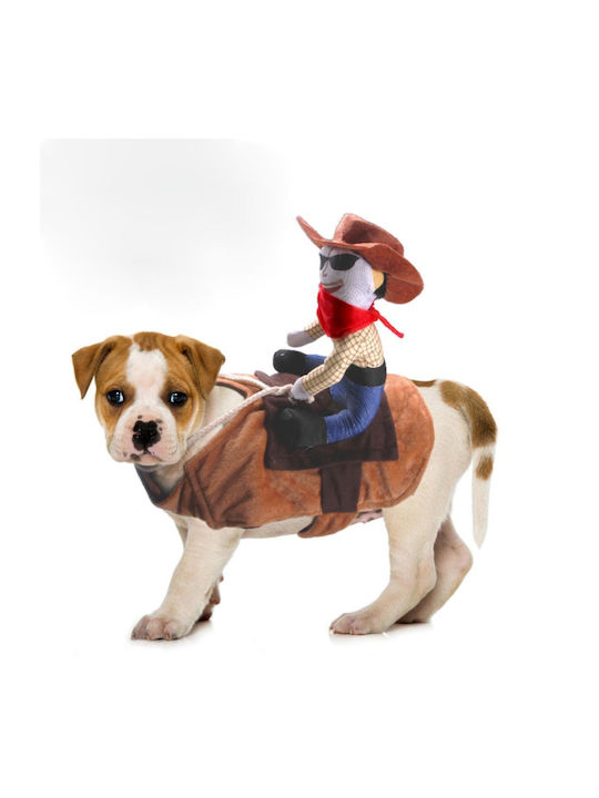 Animal Full Body Dog Clothing 18cm Cowboy Costume