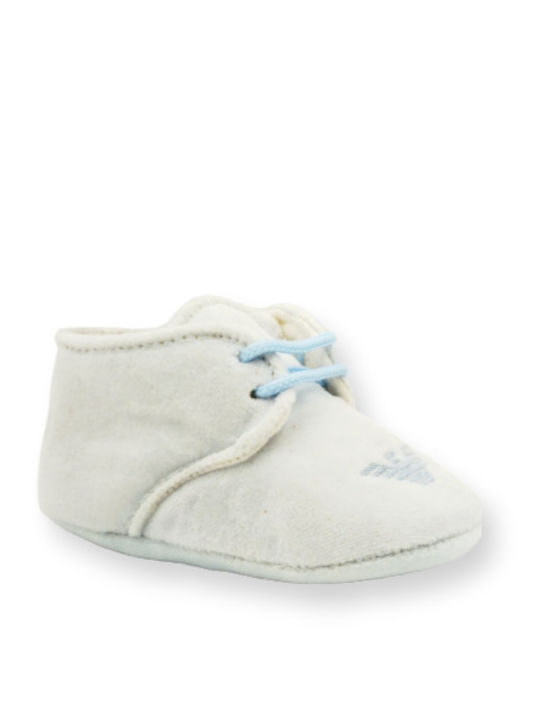 Emporio Armani Pantofi pentru bebeluși Albastre deschis