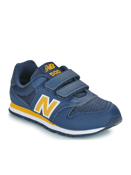 New Balance 500 Παιδικά Sneakers με Σκρατς Μπλε