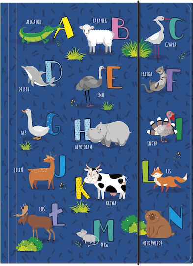 Derform Mappe für Papier A4 Blau 1Stück