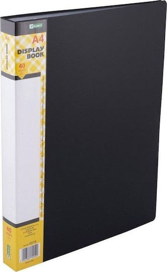 D.rect Clipboard Flexible Conference for Paper A4 Black 1pcs