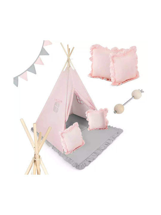 Nukido Kids Play Tent Teepee Pink