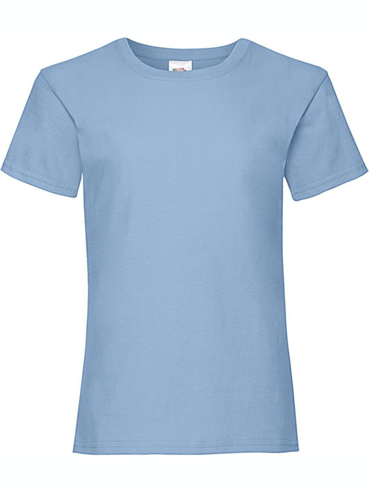 Kinderoberteile T-Shirts Hellblau