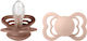 Bibs Supreme Pacifiers Silicone for 6+ months 2pcs