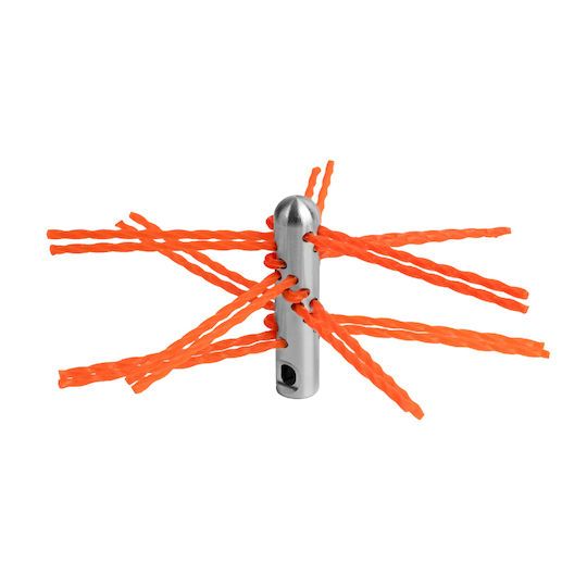 Panthermica Nylon Perie de curățare a coșurilor de fum Rotundă cu Diametru 200mm