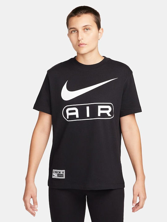 Nike Ανδρικό T-shirt Κοντομάνικο Μαύρο