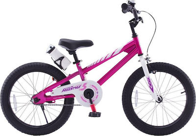 Royal Baby Freestyle 18" Kids Bicycle BMX Fuchsia