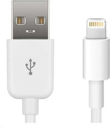 Microconnect USB-A to Lightning Cable White 1m Microconnect USB-A to Lightning Cable White 1m