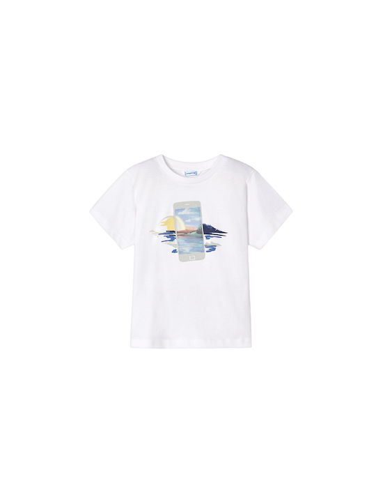 Mayoral Kids' T-shirt White