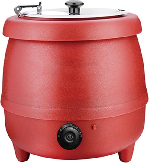 Karamco 81010sa Red Commercial Grade Soup Bowl 10lt