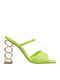 Leather Sandals Green
