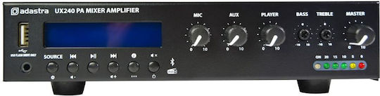 Adastra Ux240 Integrated Commercial Amplifier 24 Channels 240W/100V