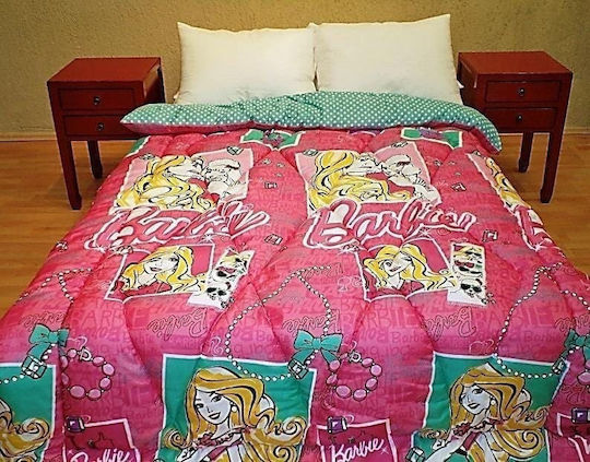 Kids Duvet Single Pink 150x220cm