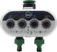 Rain Zero Pressure Tap Timer Προγραμματιστής Ποτίσματος Μπαταρίας 2 Εξόδων