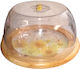 Etoile Farfurie de brânză Lemn Transparent 1pcs