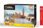 Плейсветеща свещ 3D Puzzle National Geographic Big Ben London 94pcs за 3+ Години Cubic Fun