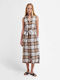 Barbour Maxi Dress Ecru