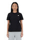 New Balance Femeie Tricou Negru