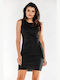 Awama Mini Dress Black