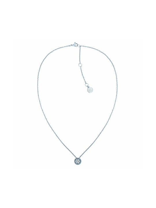 Tommy Hilfiger Necklace from Steel with Zircon