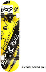 Αθλοπαιδιά Soldier Skull 8" Complete Shortboard Κίτρινο